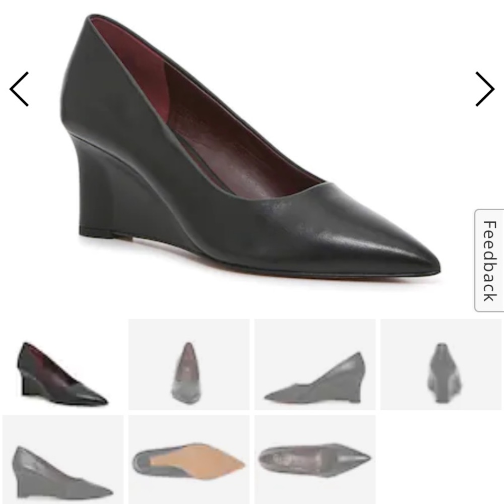 Franco Sarto Tammy Wedge Pump - Black